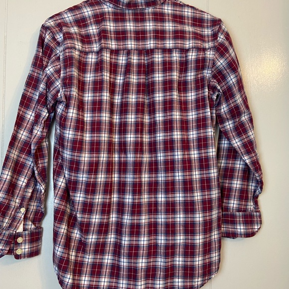 Gap kids plaid longsleeve collared buttondown top xl 12 boys 
Front pocket - Picture 2 of 7